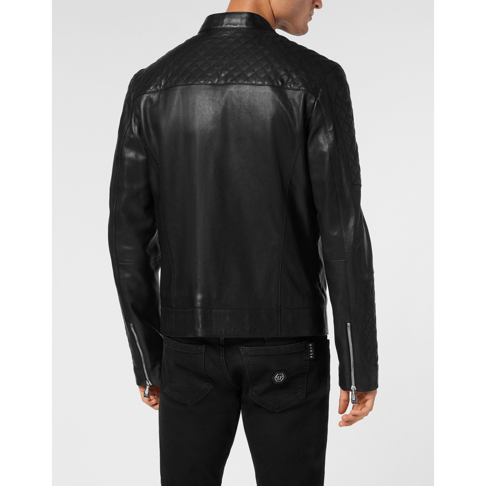PHILIPP PLEIN Chaqueta de cuero