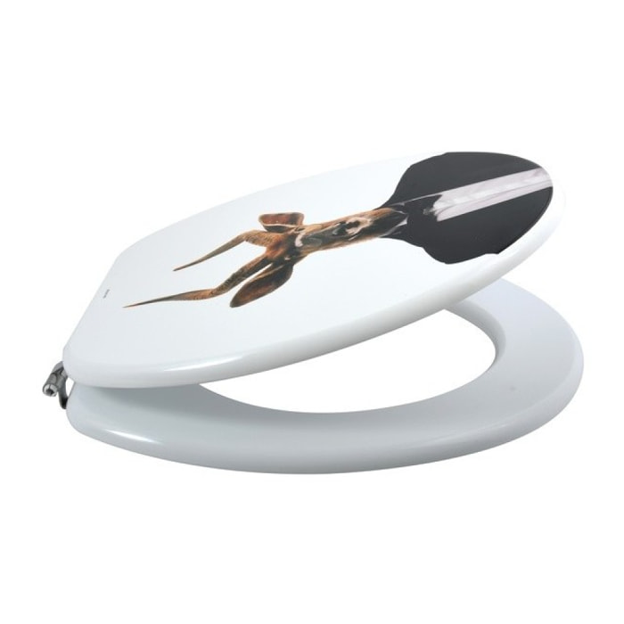 Abattant wc MDF NYALA - Charnières Inox MSV