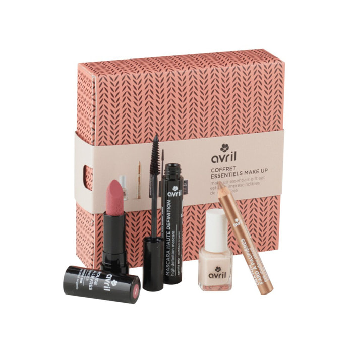 Essentiels Make Up - Coffret Mascara Haute Définition Noir 7.5ml + 2 Produits