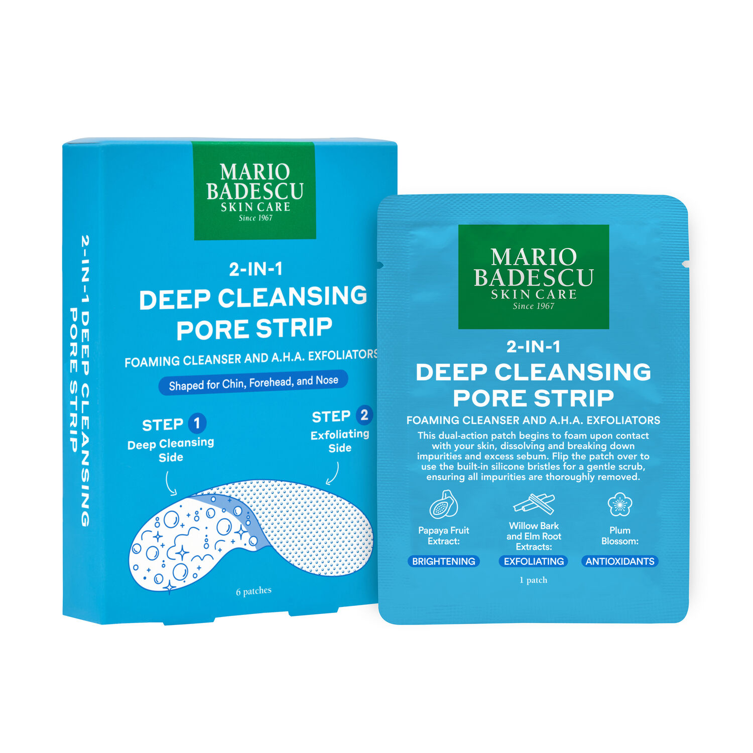 2-In-1 Deep Cleansing Pore Strip - Masque 2 en 1 pour nettoyage en profondeur