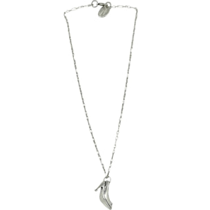 Collar "Cenicienta" azul y plata