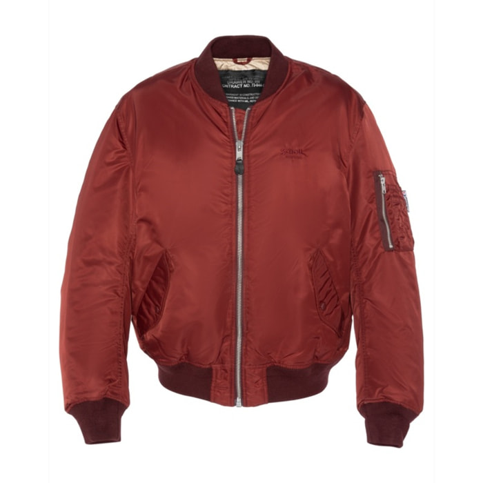 MA-CAMPRSWASHED BOMBER WITH VINTAGE SHAPESchott NYCCORDOVAN