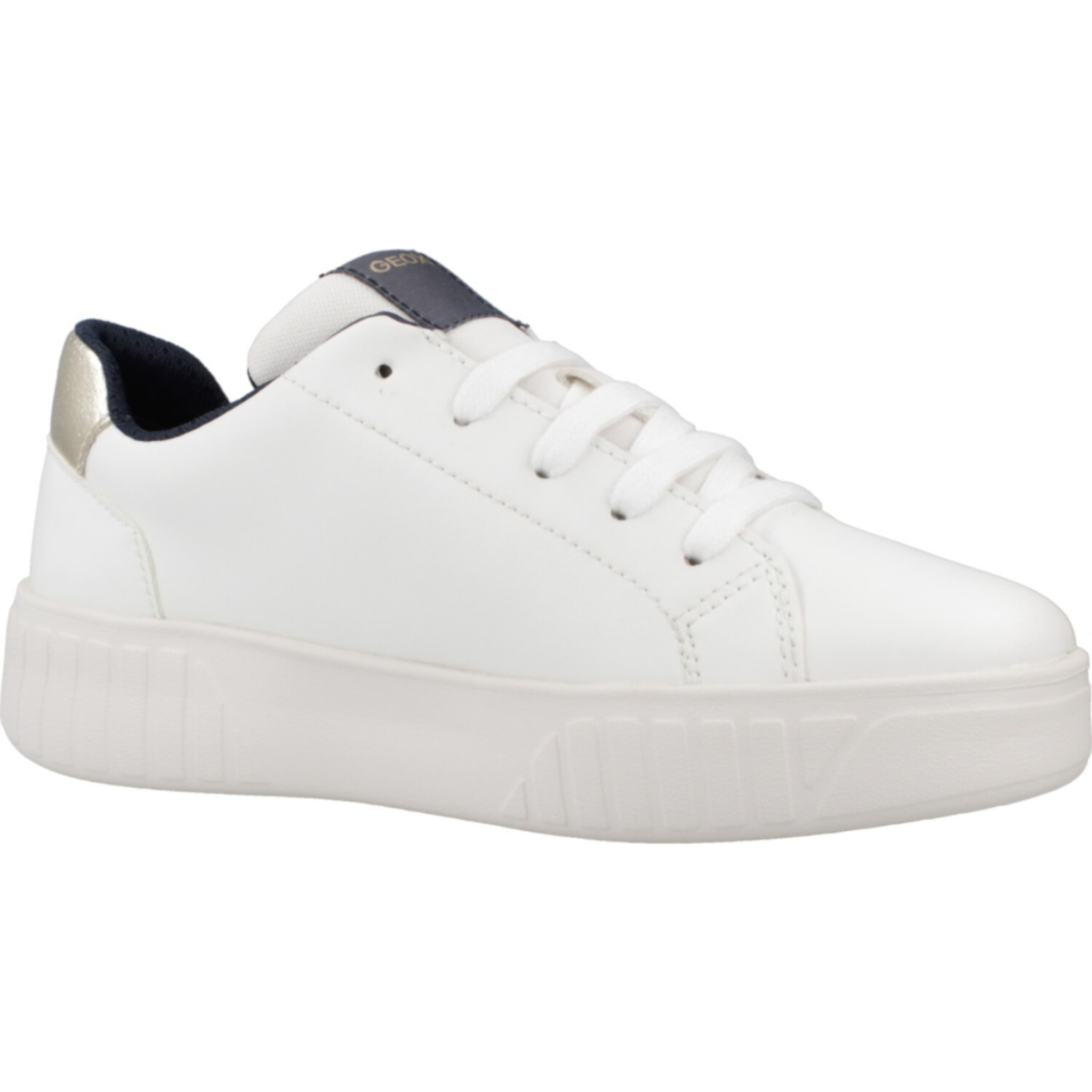Zapatillas Niña de la marca GEOX  modelo J MIKIROSHI GIRL BLANCO
