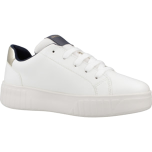 Zapatillas Niña de la marca GEOX  modelo J MIKIROSHI GIRL BLANCO