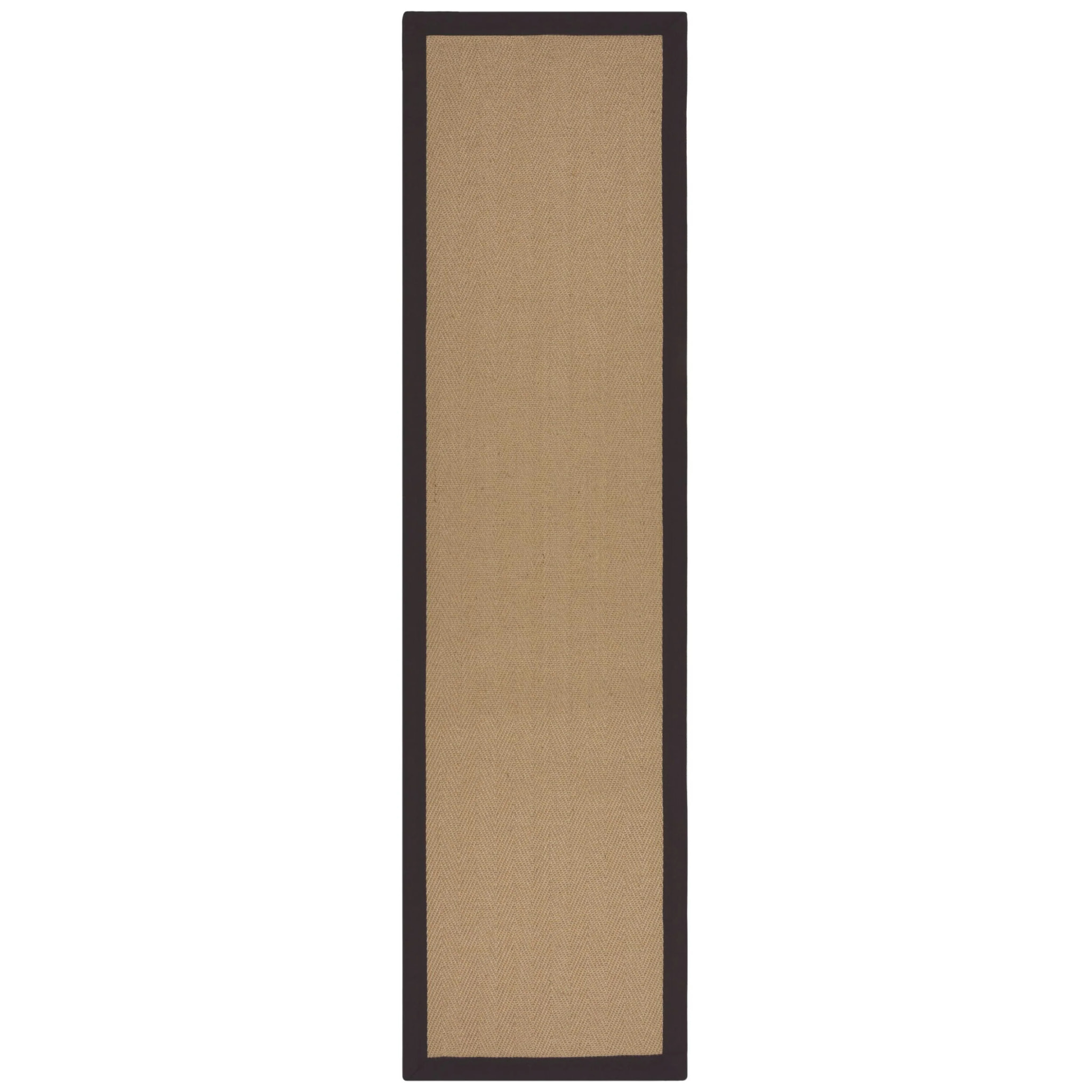 Tapis en jute antiderapant de couloir KIRA