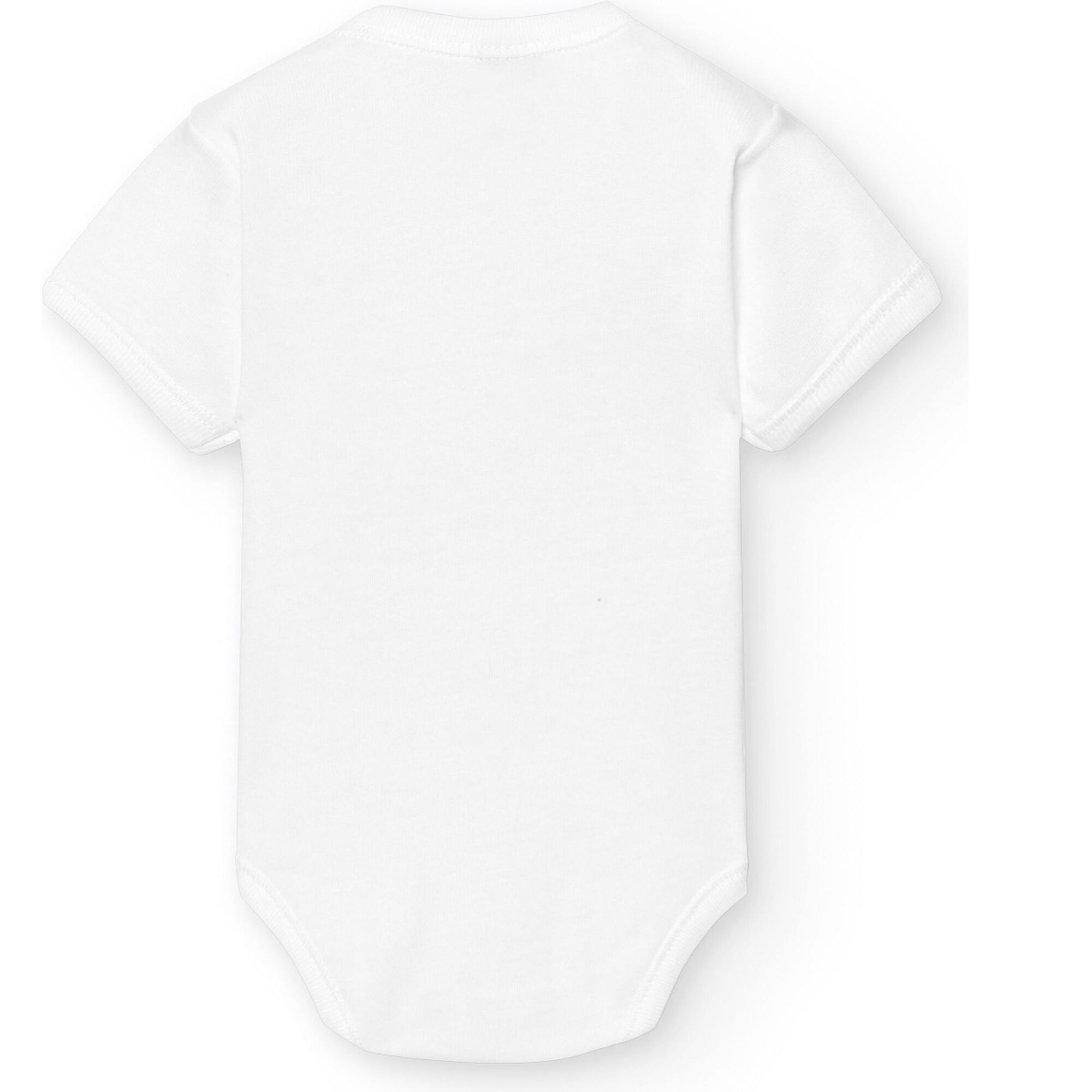 Body bebé manga corta cuello americano