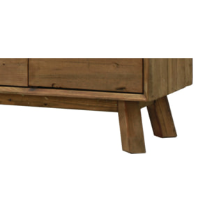 Buffet bahut 4 portes et 4 tiroirs en pin recyclé - ORIGIN