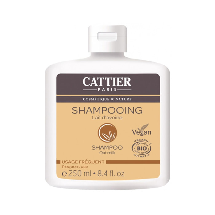 Shampooing Lait d'Avoine Bio - Usage Fréquent 250 ml