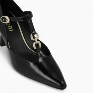 ZAPATOS DE SALÓN NEGROS GAMO-PI