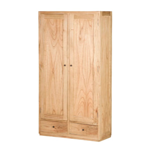 Cabinet Madera Mindi Natural 100x40x185 Cm