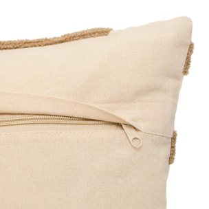 Coussin Nyero carré 45x45cm blanc