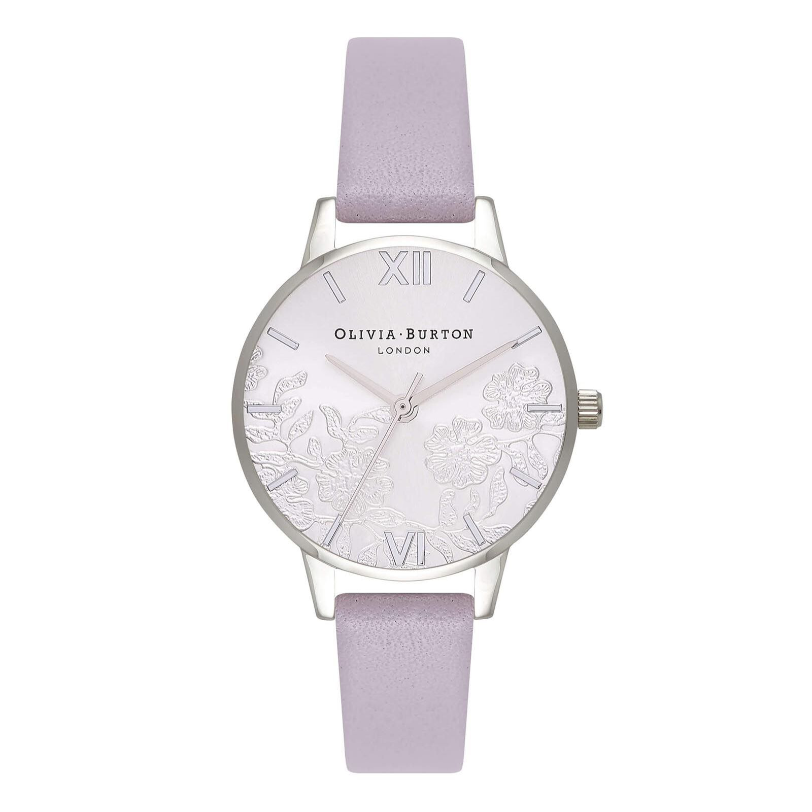 Reloj Olivia Burton OB16MV76 Mujer Analogico Cuarzo con Correa de Cuero