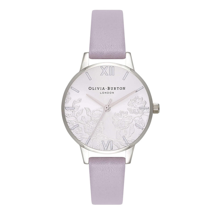 Reloj Olivia Burton OB16MV76 Mujer Analogico Cuarzo con Correa de Cuero