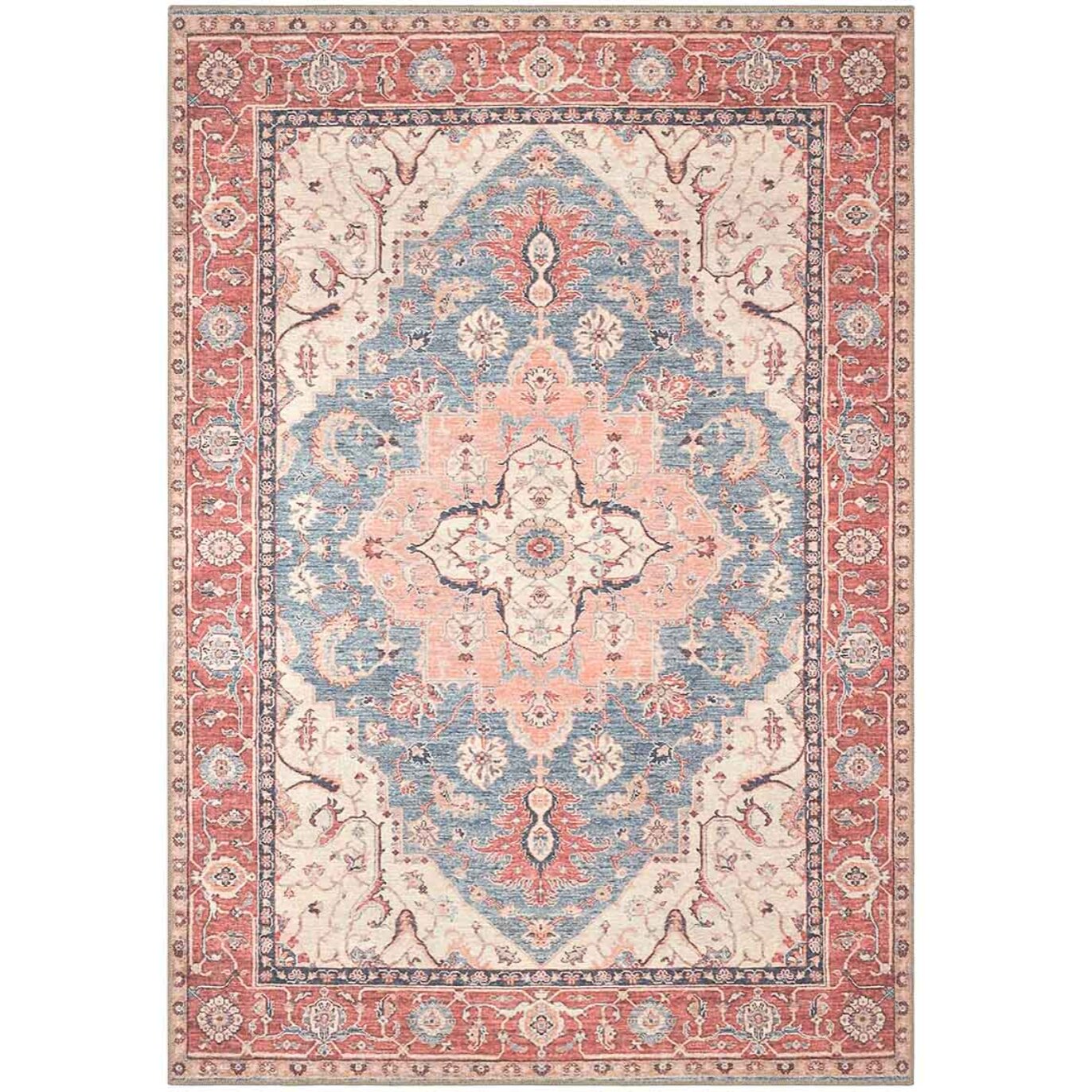 Tappeto Stile Persiano Blu