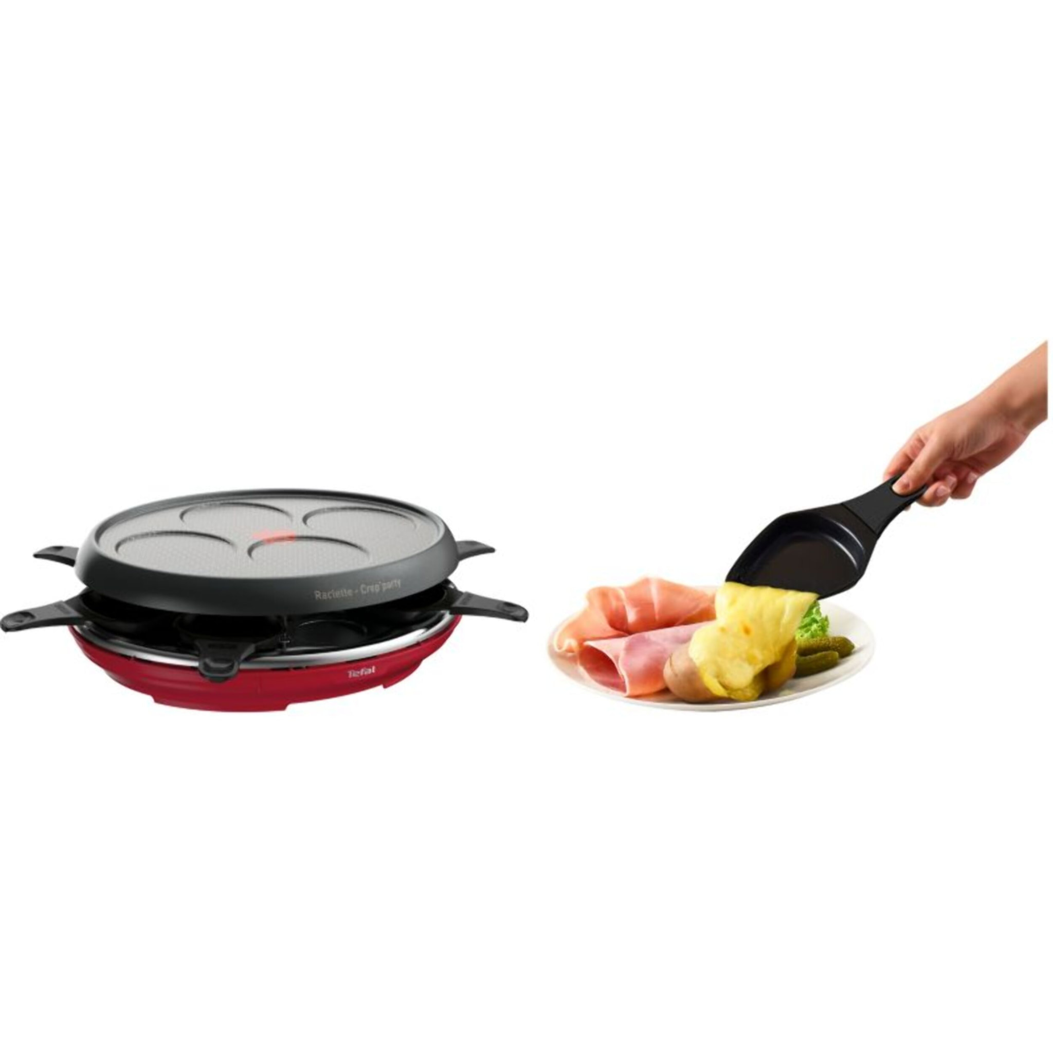 Raclette TEFAL Colormania rouge RE310512