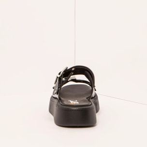 Sandalias 1858 NAPPA SHINNY BLACK/ MALAGA color Black