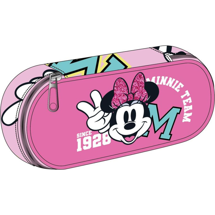 Estuche Portatodo Ovalado Minnie