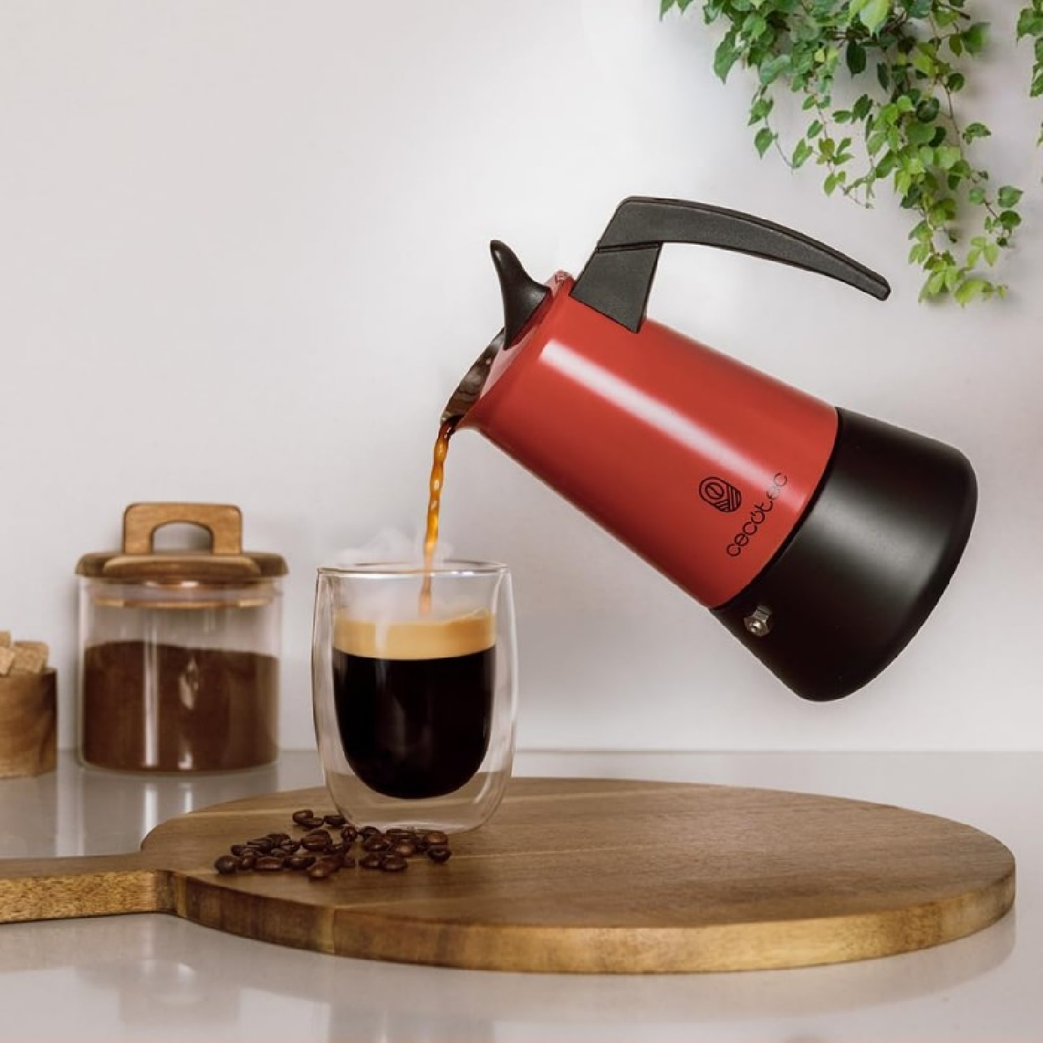 Cecotec Cafetera italiana Piccolina 200 Gold