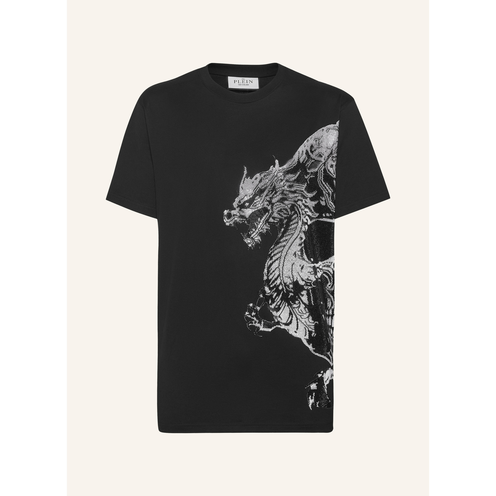 PHILIPP PLEIN T-Shirt Round Neck SKULL