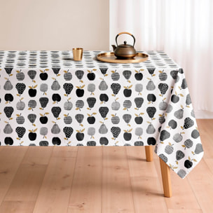 Nappe anti-taches GOLDEN NOIR - en 100 % coton