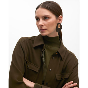 Sovracamicia con tasche