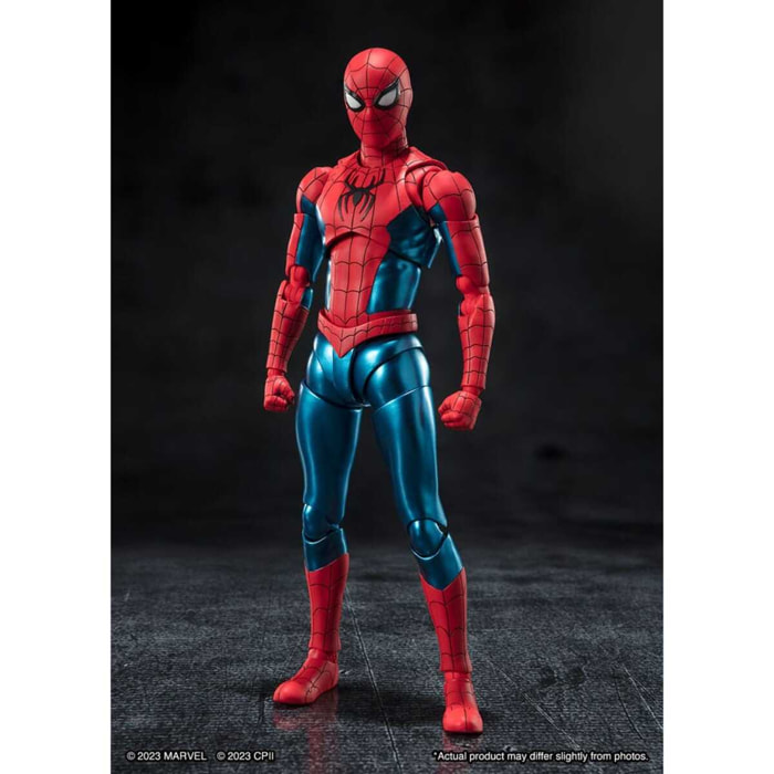 Spider-man: No Way Home S.h. Figuarts Action Figura Spider-man (new Red & Blue Suit) 15 Cm Bandai Tamashii Nations