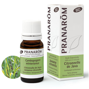 Pranarom - Huile Essentielle de Citronnelle de Java - Bio - 10 ml