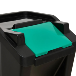 Lot de 3 poubelles de tri 30L