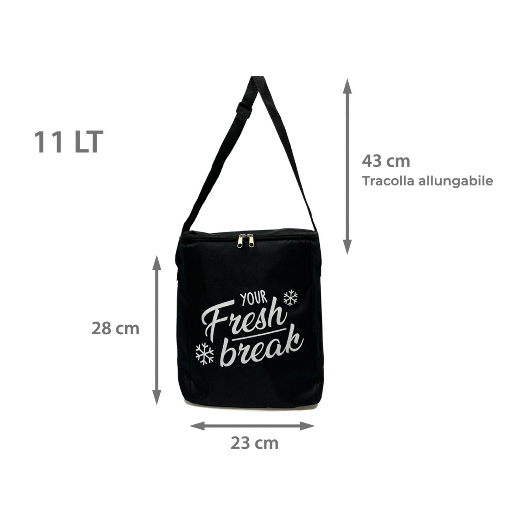 Borsa Termica Mare Spiaggia Fresh Break 11L