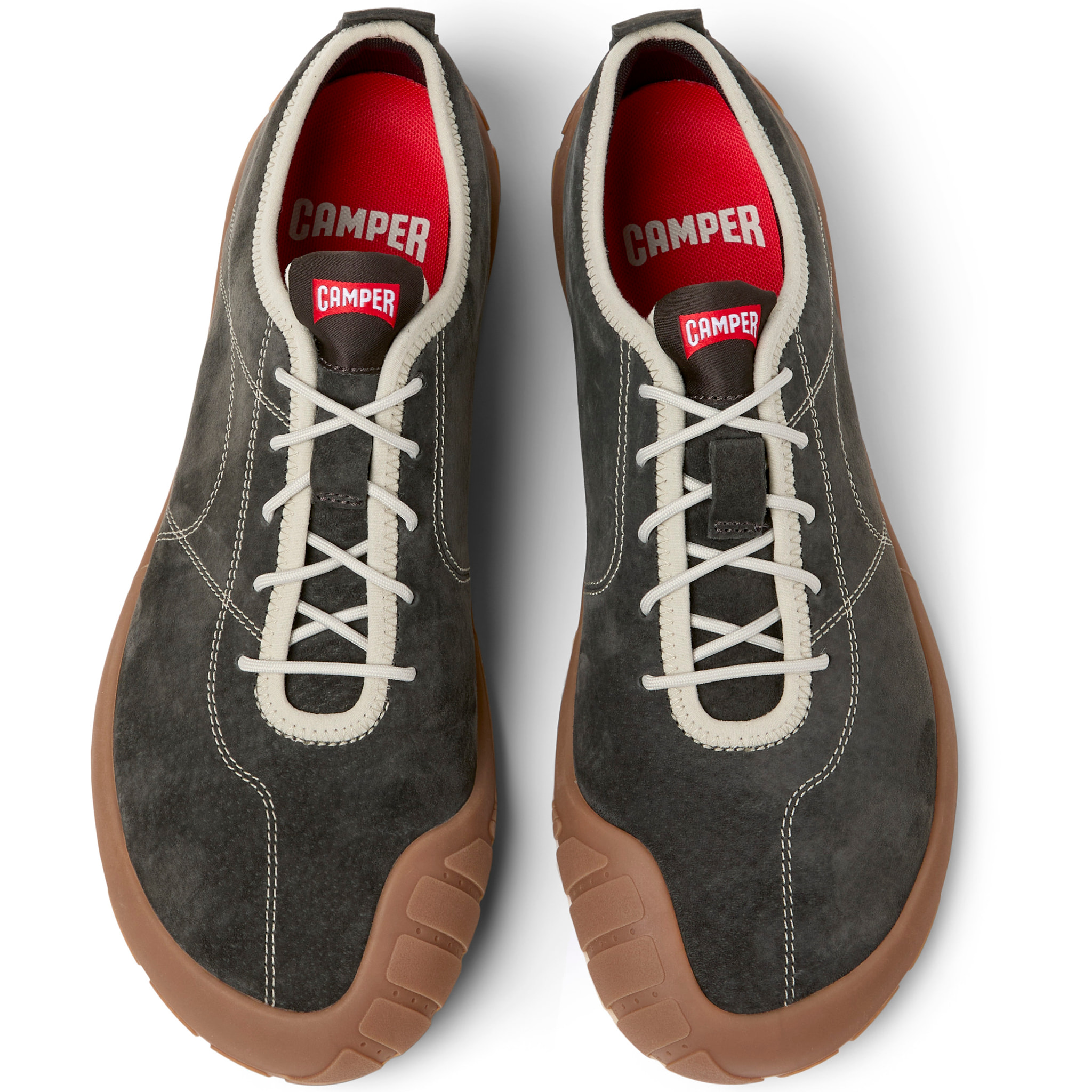 Sneakers - CAMPER Peu Path+ - Grigio - Pelle nabuk