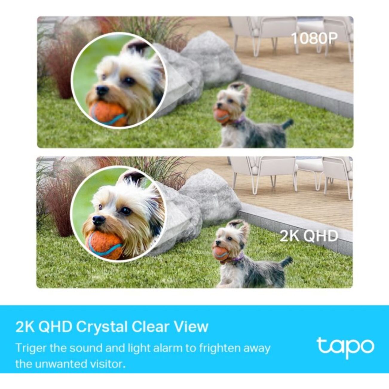 Caméra de surveillance TP-LINK Tapo C420 2 caméras 2K wifi sans fil