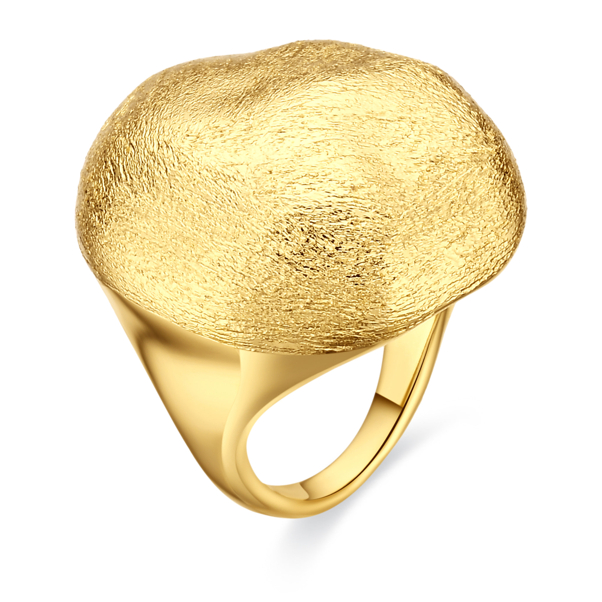 Anillo Pukba acabado oro amarillo 18k