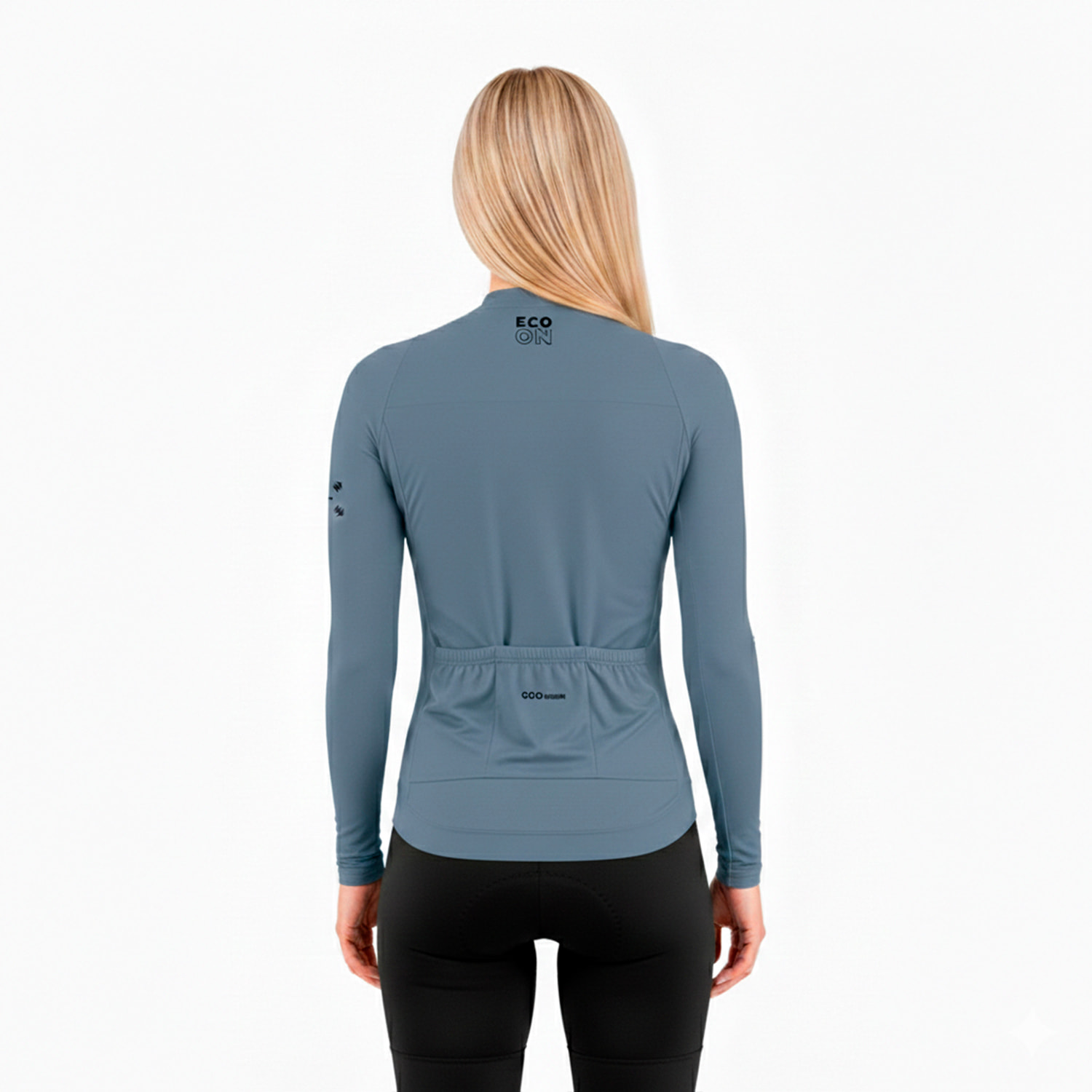 Maillot ECOON modelo ROUBAIX gris para Mujer