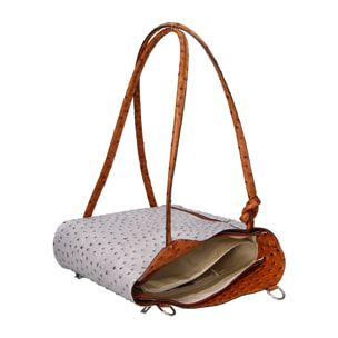 Zaino da donna in vera pelle - Modello Charlotte - 28.0 x 25.0 x 9.0 cm