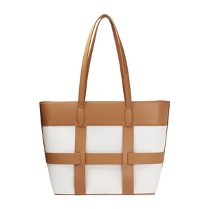 Borsa a spalla donna cognac