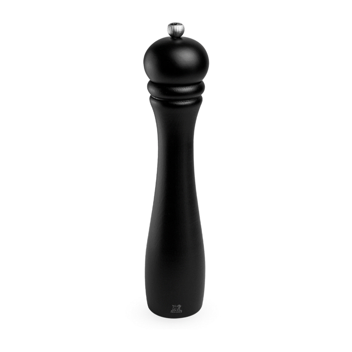 Moulin à poivre manuel en bois noir mat 30 cm Checkmate