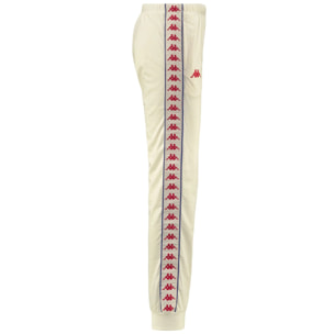 Kappa - Pantaloni Donna Bianco - 222 Banda Wrastoria Slim