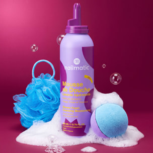 Washing Machine Violet - Coffret Mousse de Douche Bonbon 200ml + 2 Produits