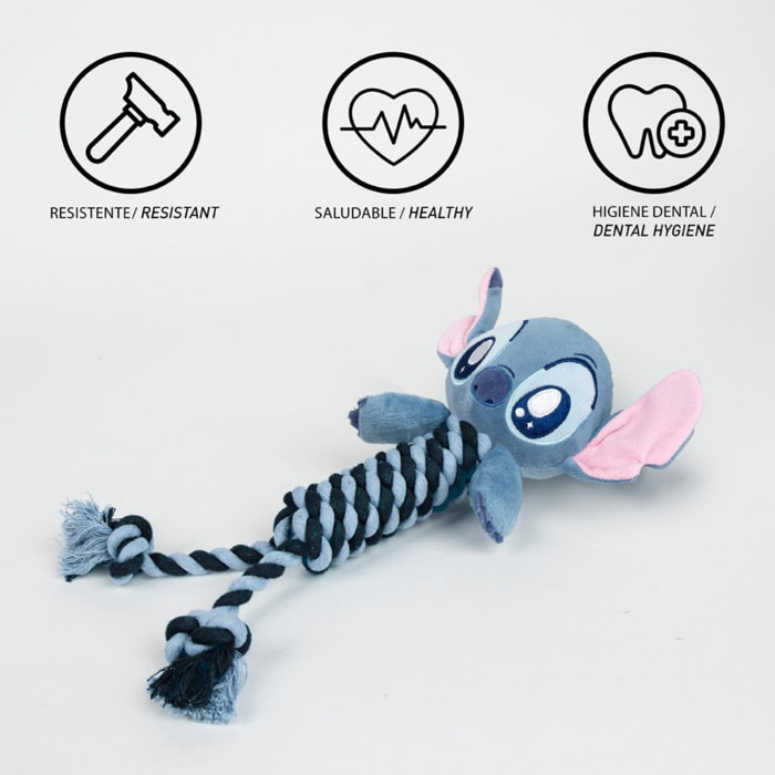 Peluche mordedor para perros diseño stitch