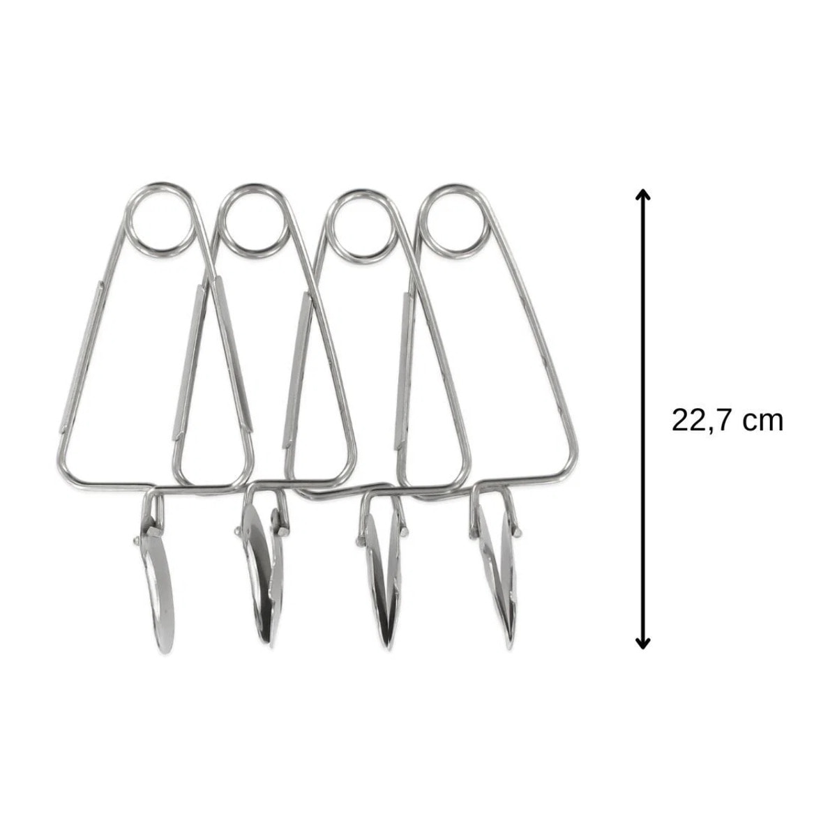 Lot de 8 pinces à escargots FM Professional Gourmet Edition