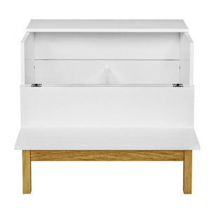 Grande - Mini-bar design scandinave - Blanc.