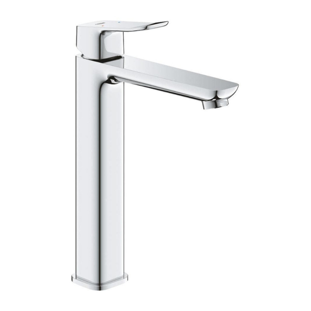 Vasque à poser acier inoxydable 304 55x38x10 cm Ceramia avec bonde + mitigeur lavabo Grohe Dice (TMLBCR1018920000)