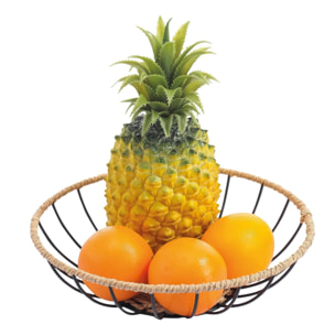 Frutero de estilo industrial Ø30x8cm