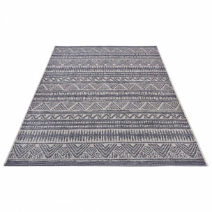 Tapis exterieur kilim ethnique, motif authentique, rexe