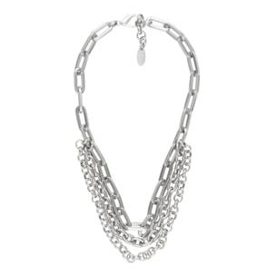 Collar "tres vueltas" en plata