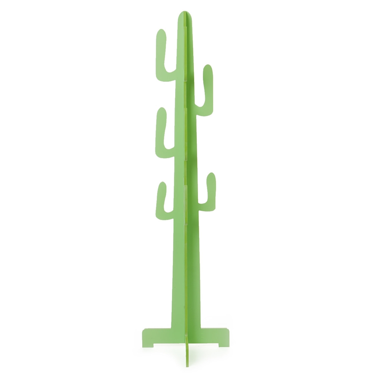 Porte-manteau Tomasucci MEXICO, en MDF, vert, 42 × 42 × 160 cm
