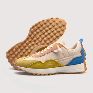 Sneaker Beige y Azul - Lancer