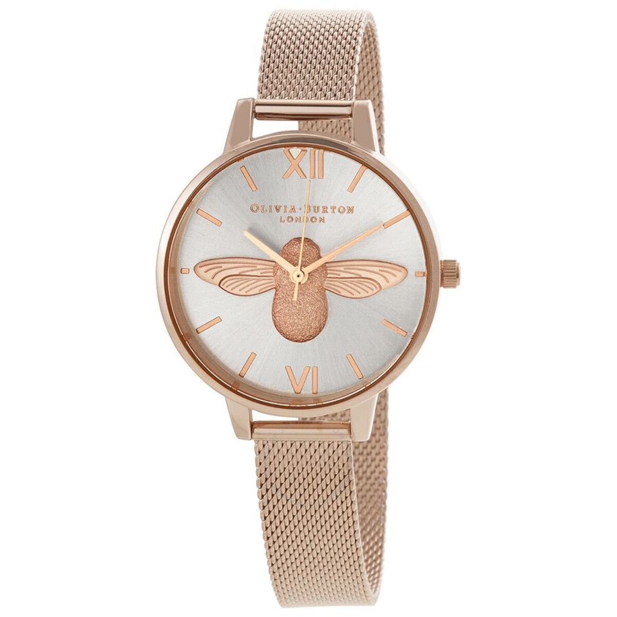 Reloj Olivia Burton OB16AM161 Mujer Analogico Cuarzo con Correa de Acero inoxidable