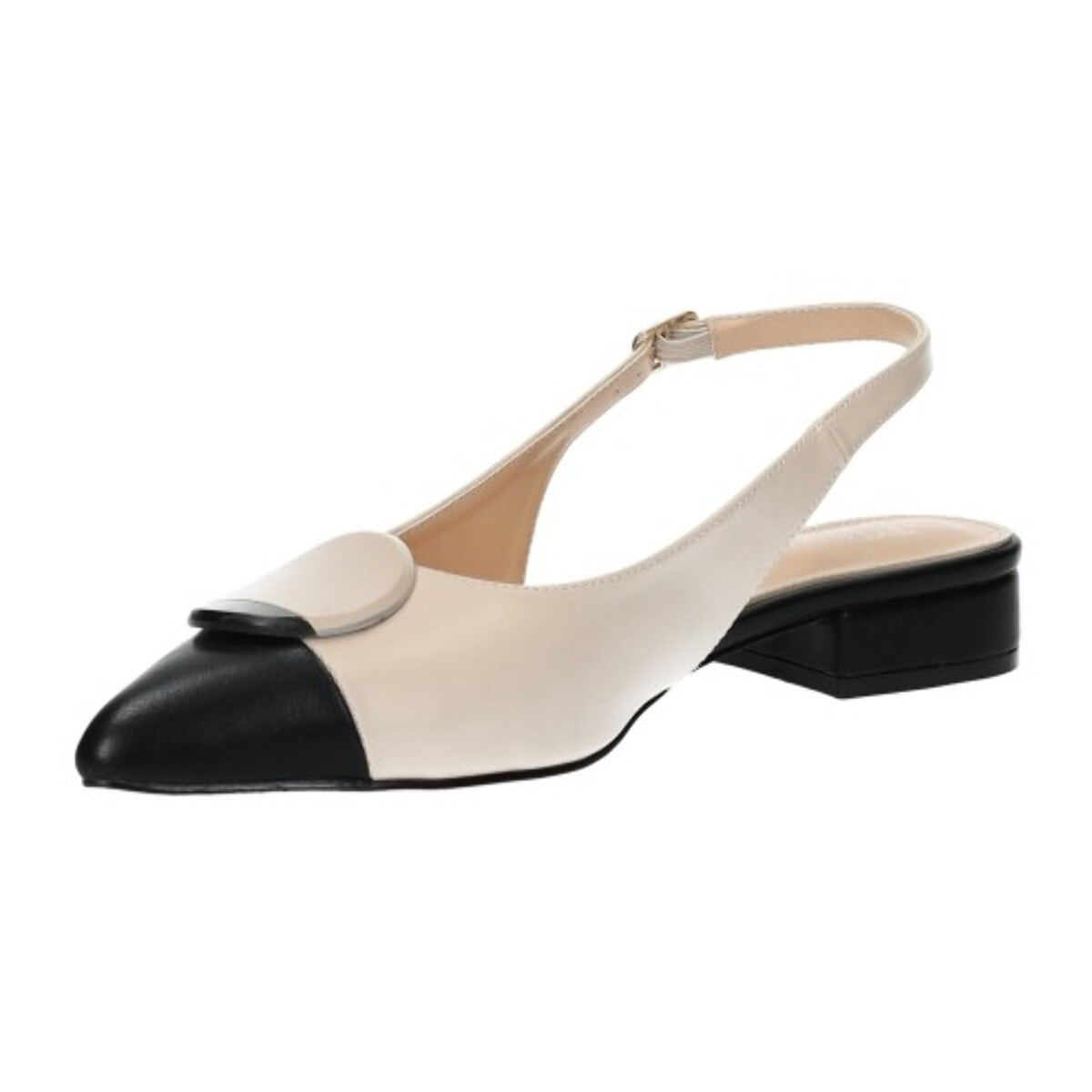 Décolleté sling back Donna Tata Italia Nero