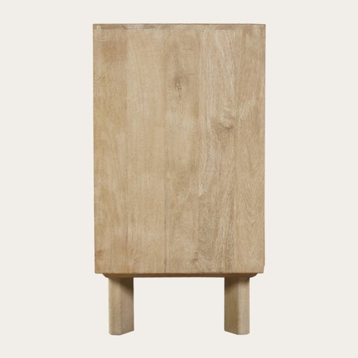 Buffet Bondi -bois massif de mangue et mdf-couleur arabica 160 x 75 x 40 cm